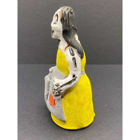 Vintage Die De Los Muertos Muneca Yellow Josefina Aguilar  - Free Shipping - Picture 2 of 6